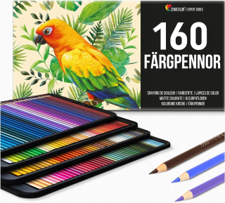 Ceruzkové pastelky Zenacolor 160 ks.